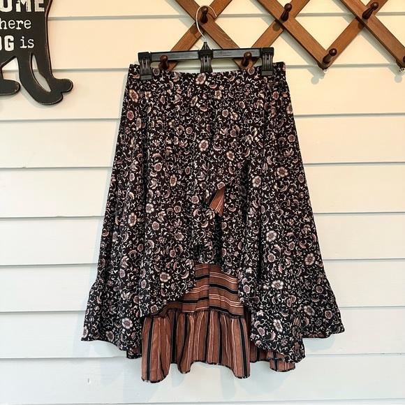 SCOTCH & Soda Palm Cove Mixed Print Skirt - Picture 3 of 9